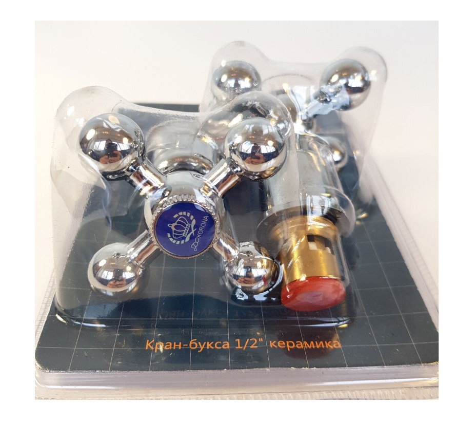 Ремкомплект универс.     DK-113   (ручка крест. металл.+букса) (БЛИСТЕР) (ПАРА)   (36/1шт)