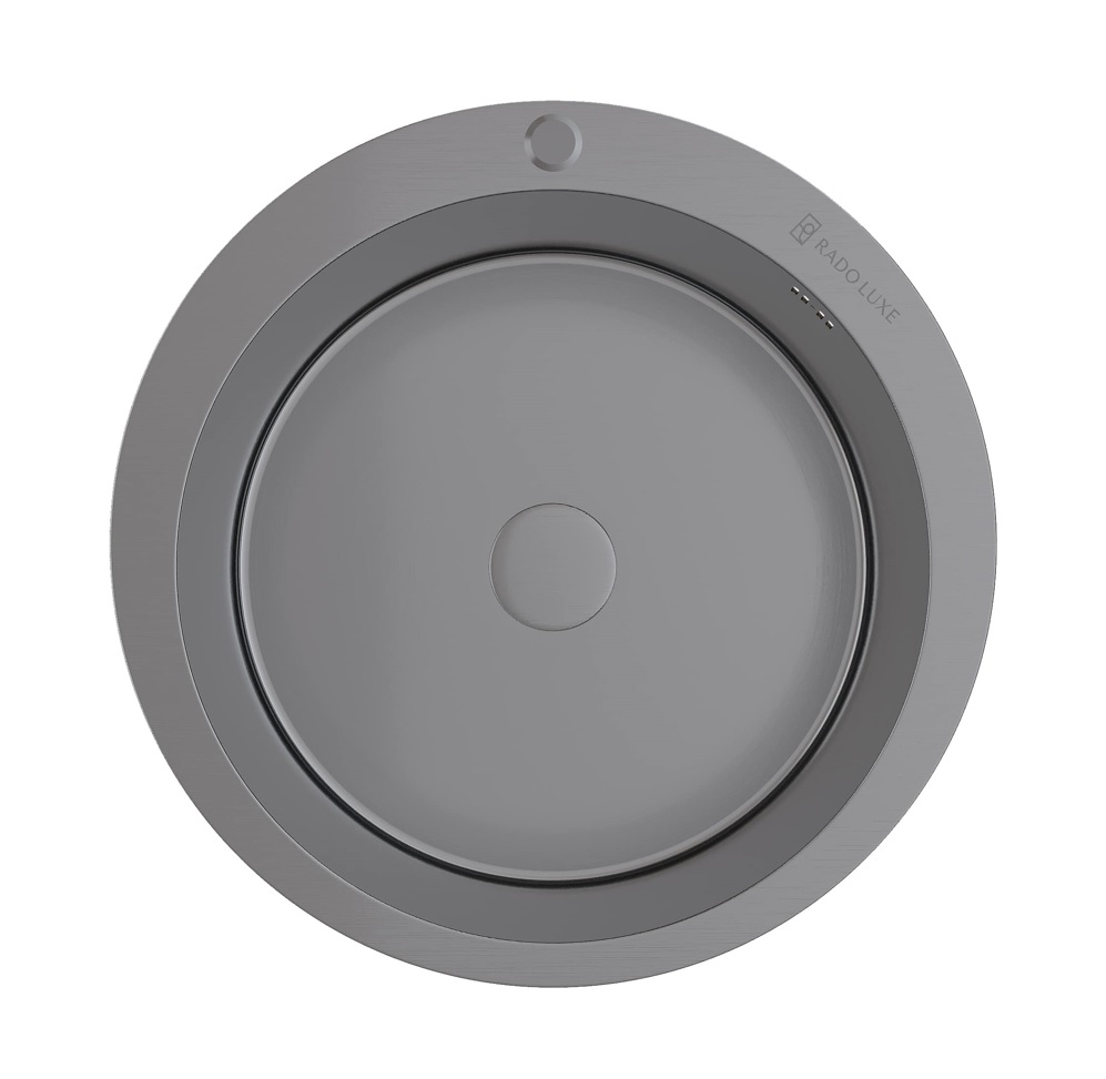 Мойка настол.монтаж   RADO LUXE  51   САТИН  круг  D-51   (3,0)   22см      (1/1шт)