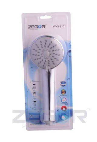 Лейка  ZEGOR   WKY-6101  в блистере   3-x режимная     (40/1шт)