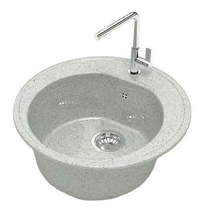 Мойка глянец    L3G36 Черая  СВЕТЛО-СЕРЫЙ  d510x191  GLANZ   (1/1шт)