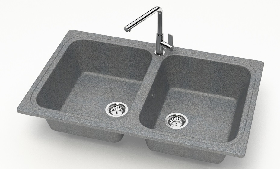 Мойка мат.   J20G35   ТЕМНО-СЕРЫЙ  780x500x195   GLANZ   (1/1шт)