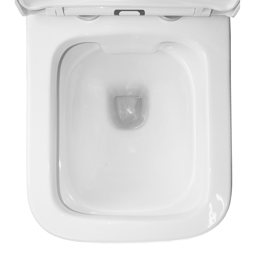 *АКЦИЯ Унитаз напольный  OSKAR безобод. гориз. 616х385х785мм, сид.полипр,быстр.съем,м/лифт RADOLUXE