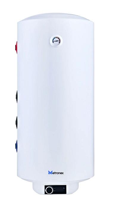 Бойлер 100 л. круглый вертикальный косвенного нагрева  Metronex  MX KD-2.0-100-L  (2.0 кВт,с УЗО)