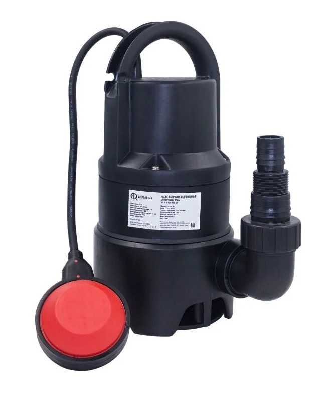 Насос дренажный   AQUALINK   DP D-5/125  400 Вт  д/грязной воды 125 л/мин, напор 7 м.  (4/1шт)