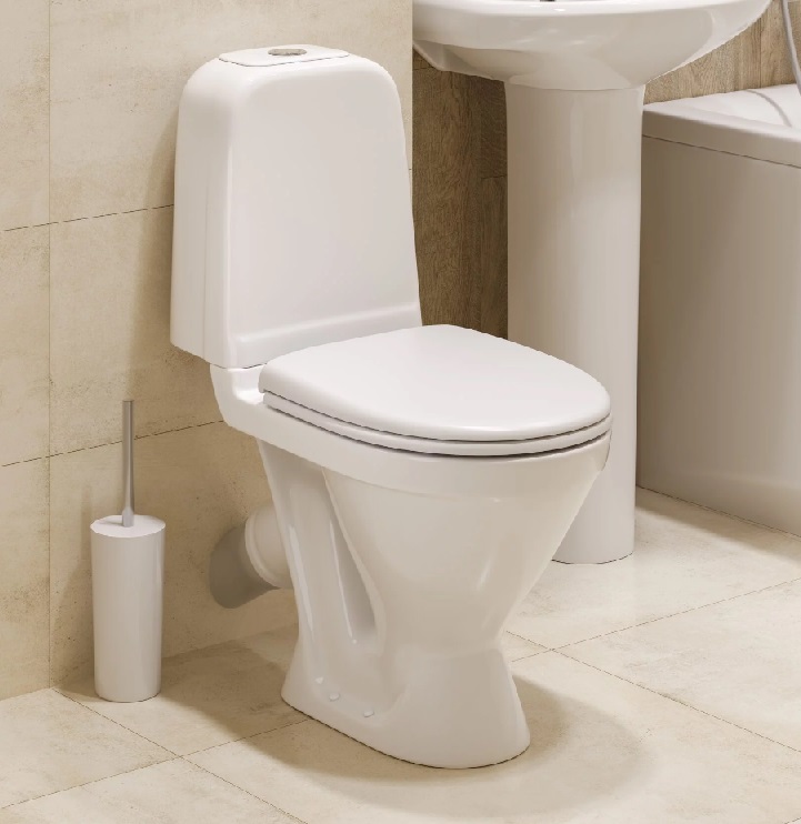 Акция!   Унитаз-компакт   САМАРСКИЙ  ECO/СТАНДАРТ  45*  1кн. низ  Уклад   ПП   SANITA   (1/1шт)