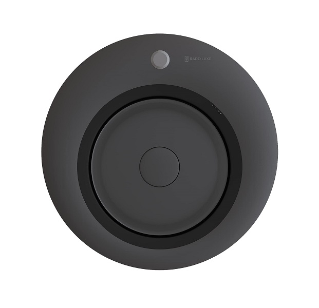 Мойка настол.монтаж   RADO LUXE  50   ТЕМНЫЙ ГРАФИТ   круг  R-50 с креп.(3,0) 22см (1/1шт)