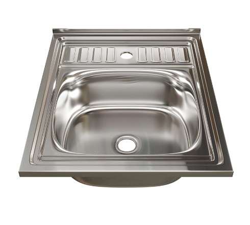 0.4   Мойка накладная  50 х 60   (0,4)   16см  выпуск 1 1/2  RADO LUXE   (20/1шт)