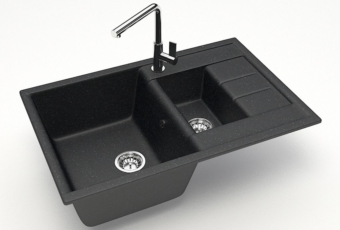 Мойка мат.  J210G32  Блонди АНТРАЦИТ  755x500x218   GLANZ   (1/1шт)