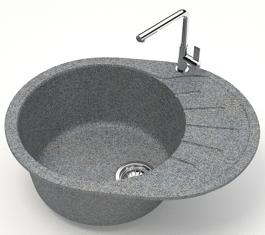 Мойка мат.   J10G35 Тейлор  ТЕМНО-СЕРЫЙ  575x440x215  GLANZ   (1/1шт)