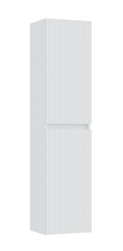 П35   Пенал подвесной Минор 35 (Белый матовый) 350x1500x300  2 дв.  Арт.22056