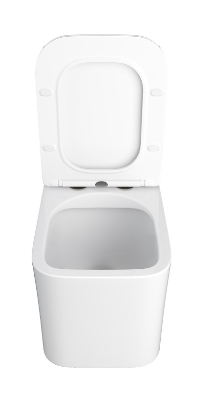 Унитаз-моноблок  SINGLE  безобод.гориз,690х340х755мм,д/пласт,б/съем,м/л RADOLUXE