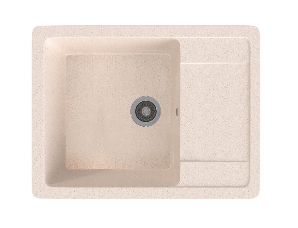 Мойка МАТОВАЯ  GS-15   БЕЖЕВЫЙ   640х505х190 Gamma Stone   (1/1шт)
