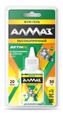 Фум-гель АЛМАЗ   30г   Высокопрочный   (блистер)   (60/1шт)