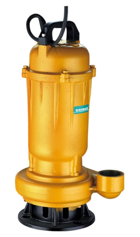 Насос дренажно-фекальный   SHIMGE WQD6-16-0.75 (F)  750W  чугун.корп. 367л/мин. напор19м. кабель 8м.