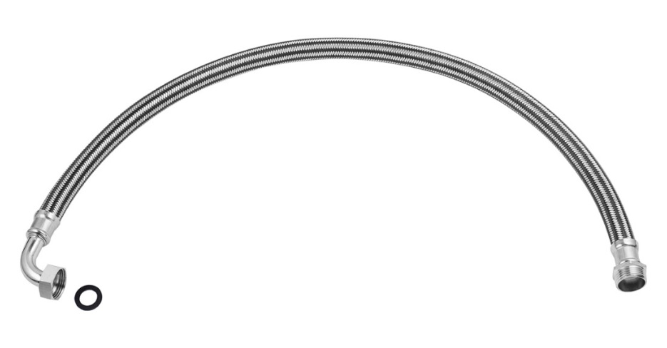 Гибкая подводка д/воды Гигант 1   ZEGOR  SG-050S Нейлон/Нержавейка  вн/нар 50 см угловая (60/1шт)