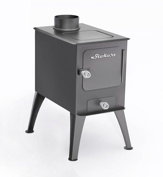 Печь отопительная  STOKER   Садовая  50 с конфоркой   в54 х ш32 х д49см   d113 (1)