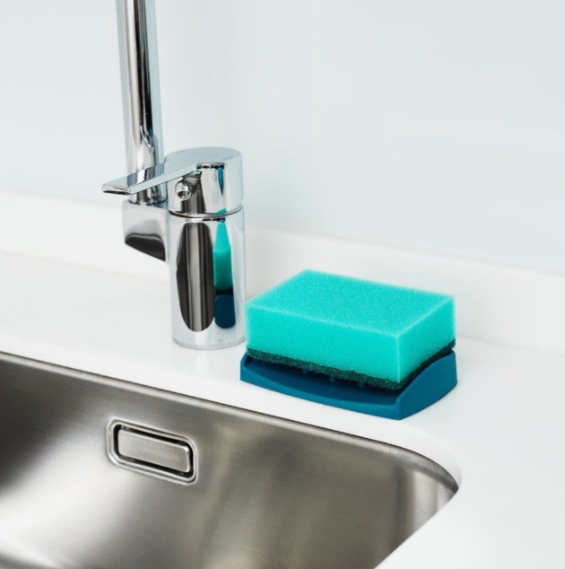 Мыльница резиновая бирюзовая 1SD_03   (1/30)