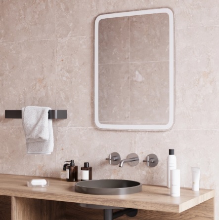 Зеркало Стиль   Кармен   600*800 фацет/ без полки   (1/1шт)