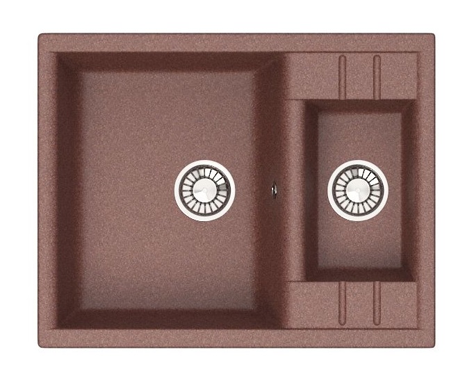 Мойка мат.  J190G40 Жаклин  КАРАМЕЛЬ  605x490x210  GLANZ   (1/1шт)