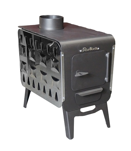 Печь отопительная  STOKER  COLIBRI 5    в46 х ш28 х д44см   d113 (1)