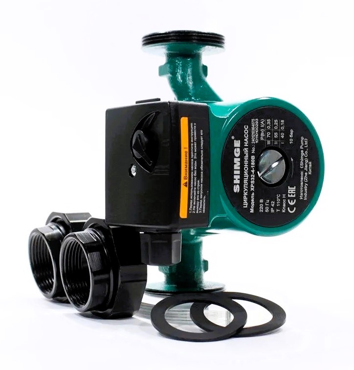 Насос циркуляц.    XPS 32/4-180B с кабелем, с гайками   SHIMGE   (8/1шт)