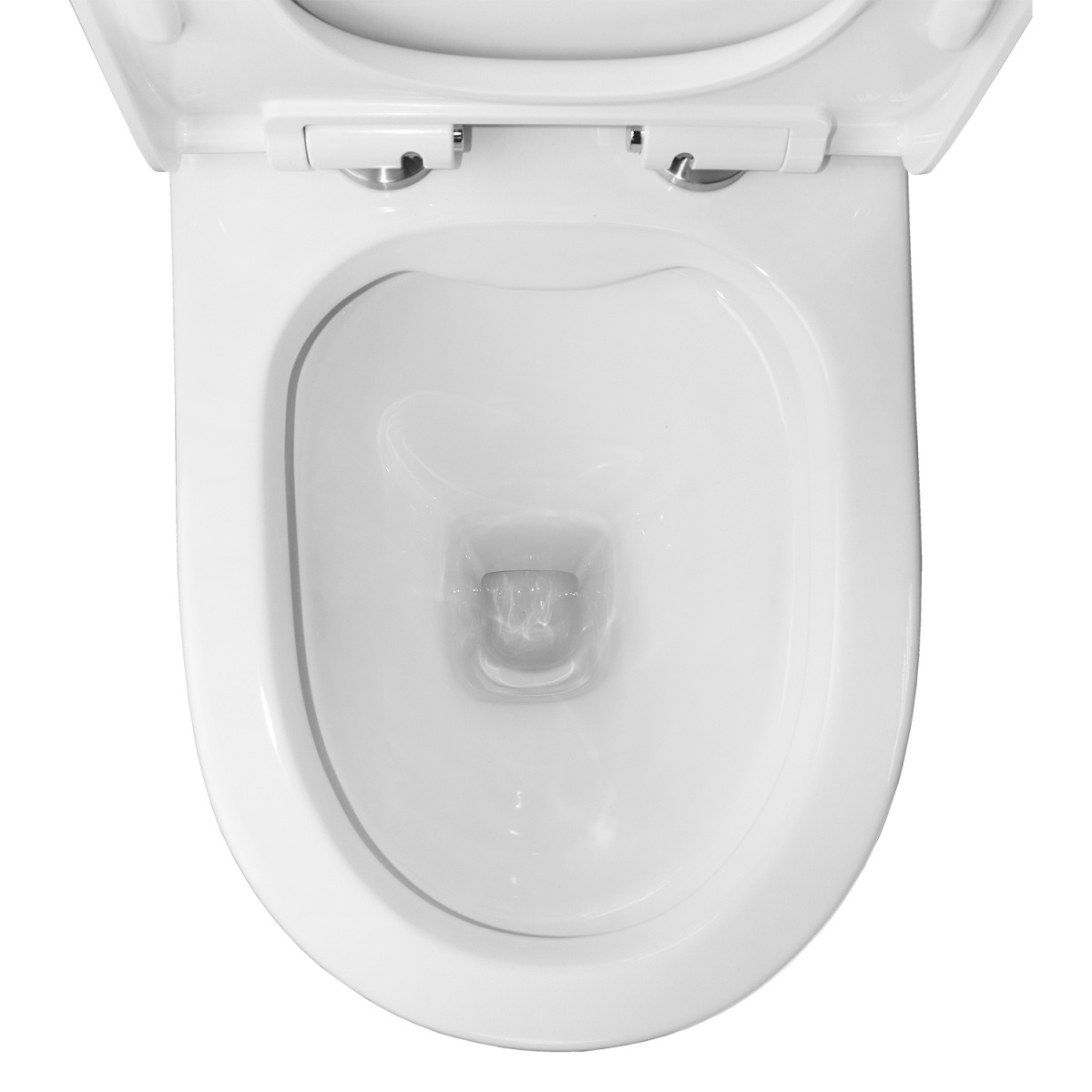 Унитаз напольный   VIOLET безобод. гориз. 610х385х800мм, сид.полипропилен,быстр.съем,м/лифт RADOLUXE