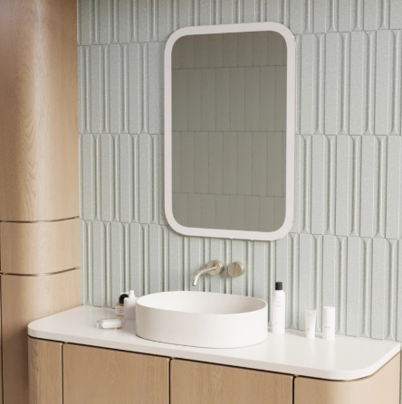 Зеркало Стиль   Сандра   550*800 фацет/без полки   (1/1шт)