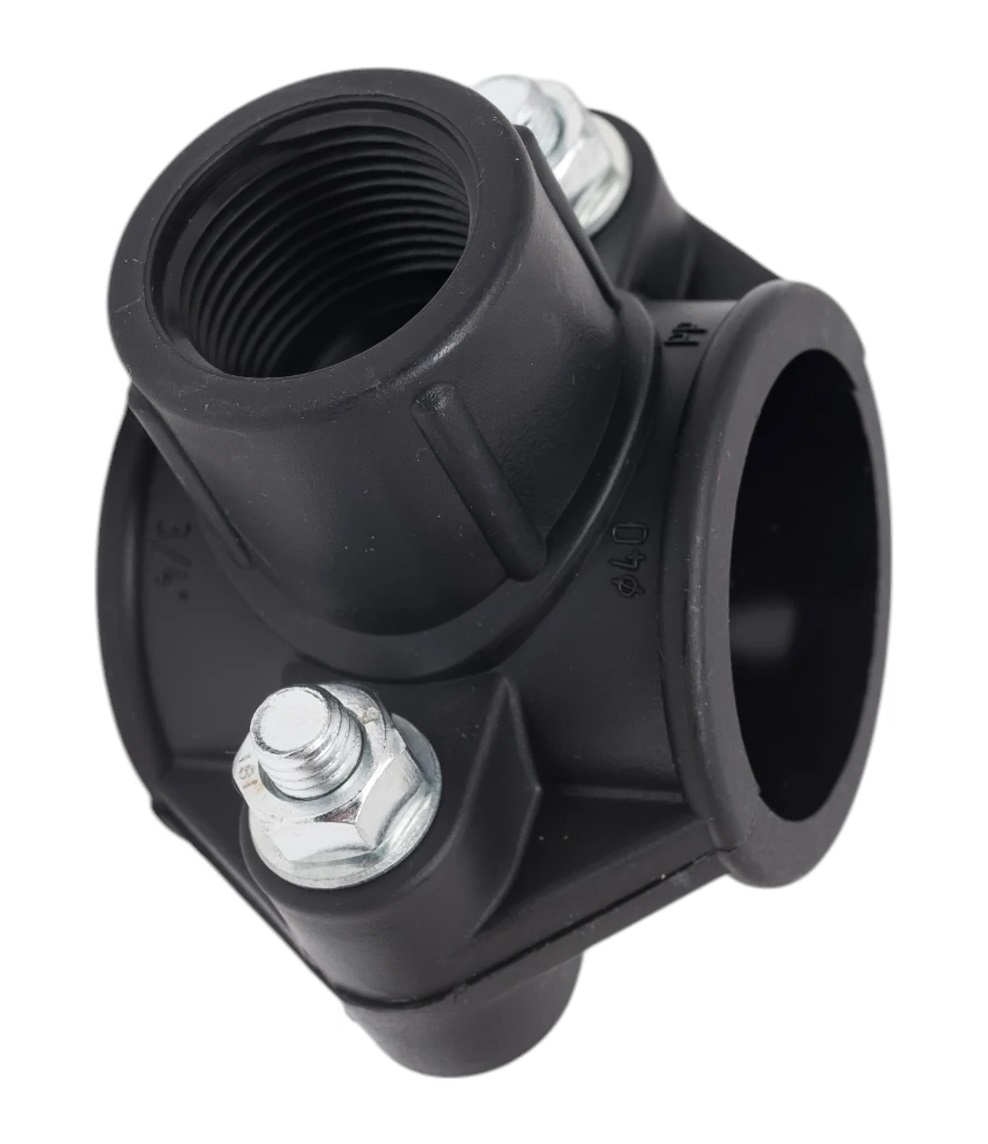 ПНД Седло болтовое      40х3/4   VALFEX   (50/1шт)