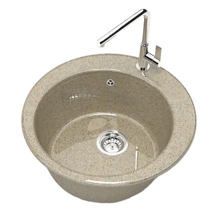 Мойка глянец   L30G34 Виктори  ПЕСОЧНЫЙ  d475x180  GLANZ   (1/1шт)