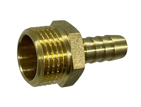 Штуцер латунь  1 Н х d25   SIS  (120/10шт)  92гр
