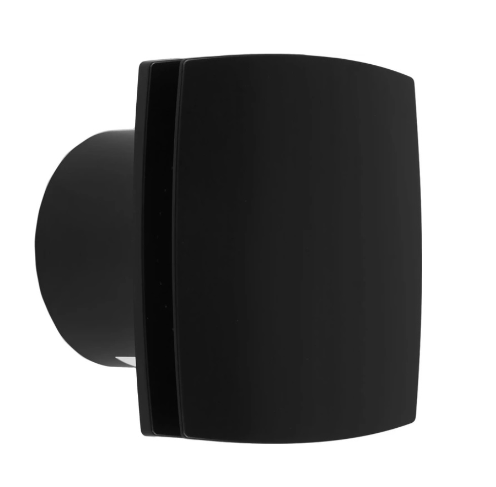 Вентилятор вытяжной Vesta-Electric d100 BLACK EF-100 Plus  10w (ЧЕРНЫЙ) METRONEX  (20/1)