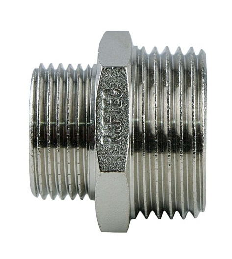 *РАСПРОДАЖА Ниппель      3/4x  1/2  НН никель усилленый RAFTEC  (GERMANY)   (400/10шт)