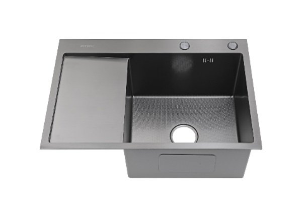 Мойка настол.монтаж    FMARK   FSC7550Q-R   ГРАФИТ   75 х 50   (3,0)   21см      (1/1шт)