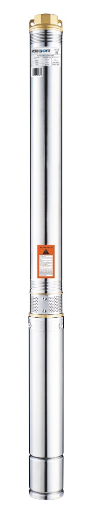 Насос погружной центробеж. 3SDM211-0.37 370W Мах.нап.48м,мах.расх.3,3м3/ч.,каб 20м,корпус 75мм