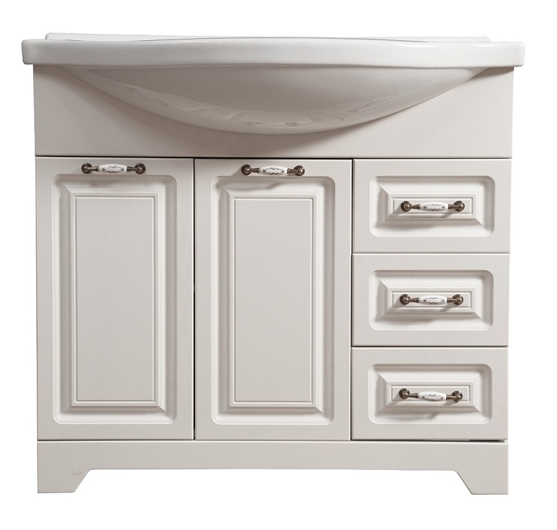 Т80 Тумба   напольная   Винтаж 80  ольха белый 770х795х335 под ум.ЭЛЬБРУС 80  RADO Арт.00305 (1/1шт)