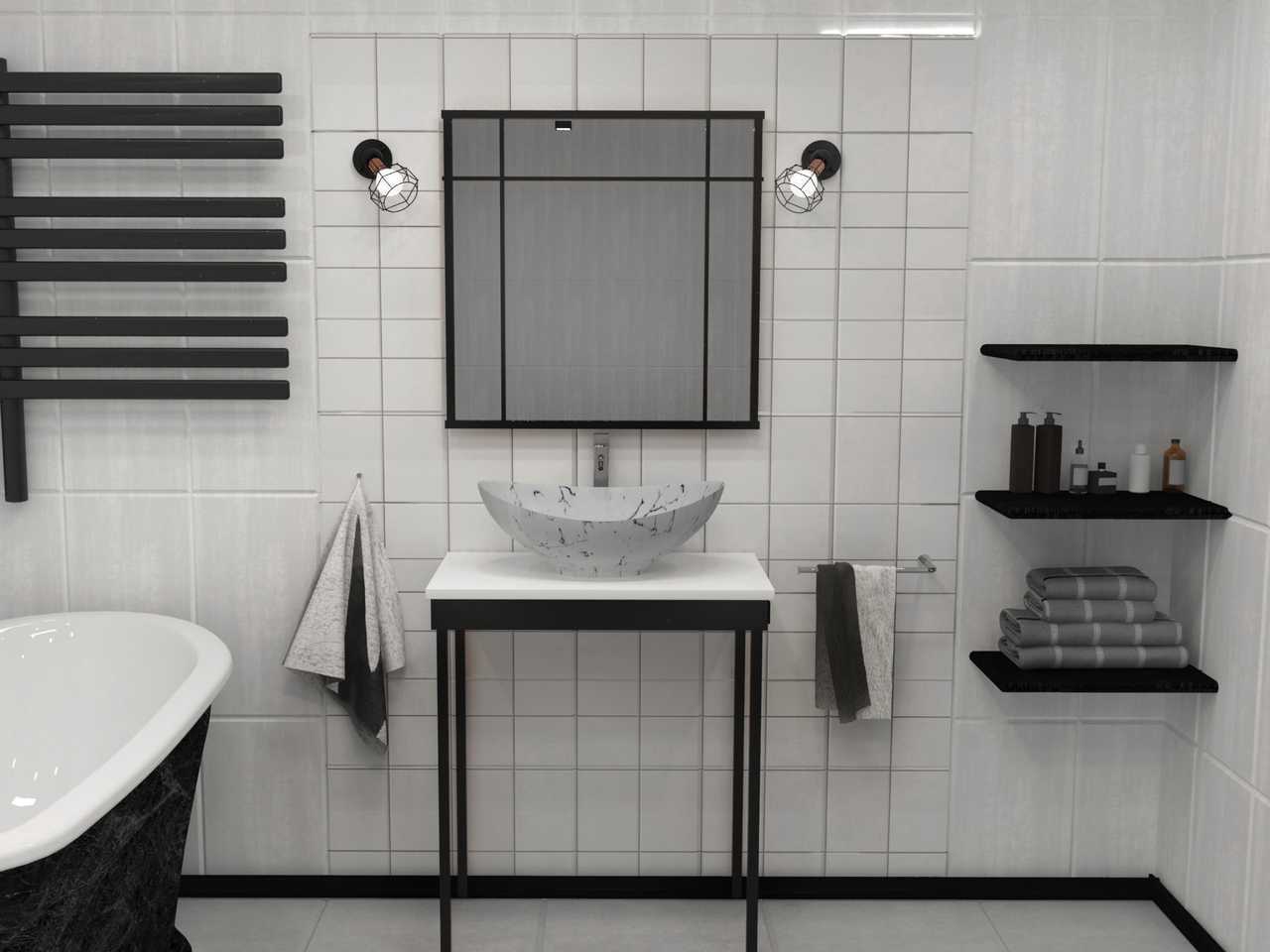 .Умывальник ЧАША настольная  MAРKO ОРЕОЛ 59 БЕЛЫЙ МРАМОР  d580х380х160   (1/1шт)