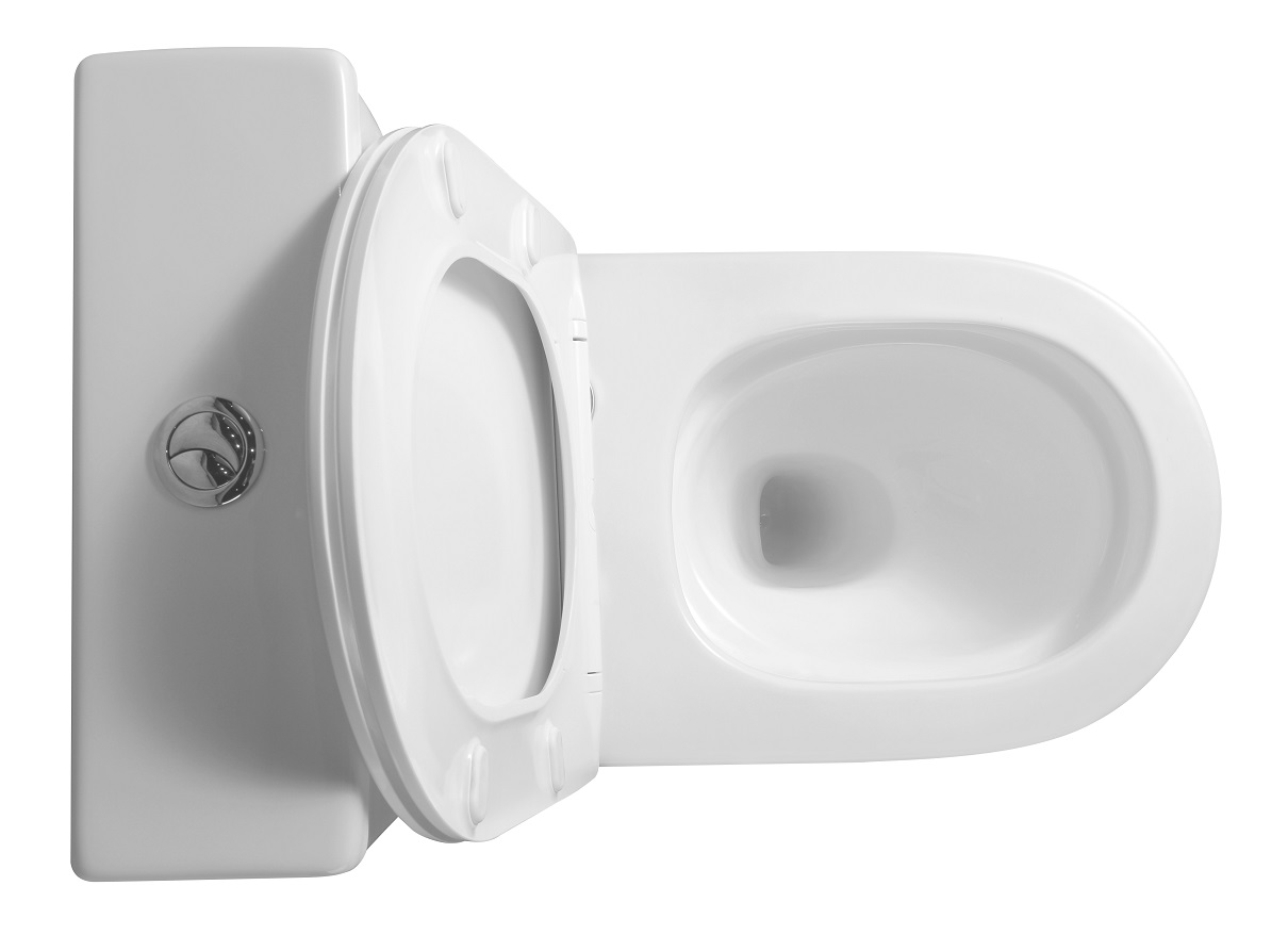 *АКЦИЯ Унитаз напольный BELLA TORNADO безоб,гор,660х360х800м,д/плас,б/съем,м/лиф RADOLUXE (2 места)