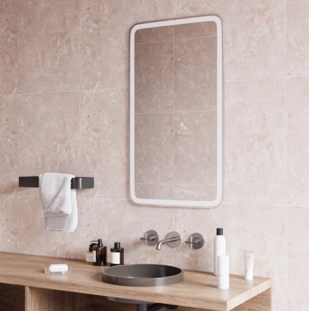 Зеркало Стиль   Кармен   400*700 фацет/ без полки   (1/1шт)