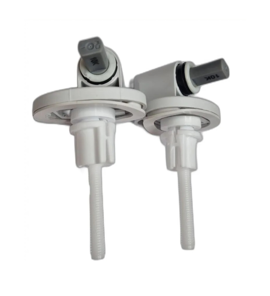 Крепление для сиденья унитаза КР-06 с микролифтом, белый   (250/1шт)