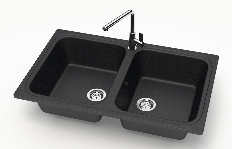 Мойка мат.   J20G32   АНТРАЦИТ  780x500x195   GLANZ   (1/1шт)