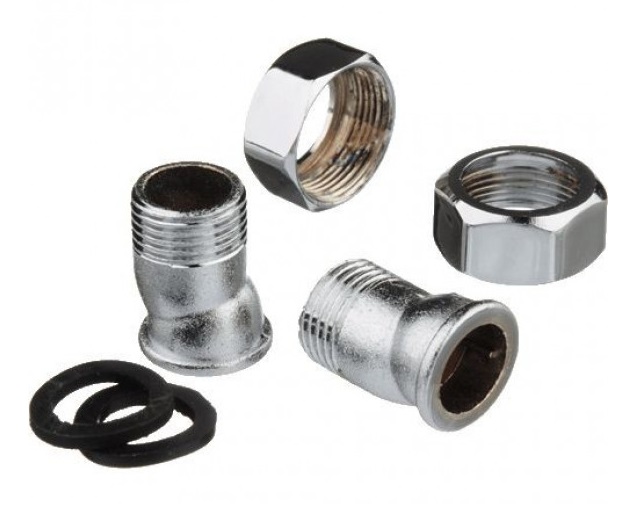 Эксцентрики с гайкой для советского смесителя   DK-374R   (500/1шт)