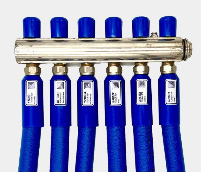 .  Втулка защитная для изоляции D16 (Синий)