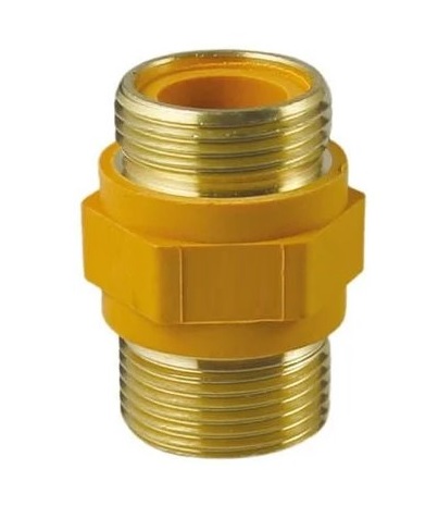 Ниппель диэлектрический  3/4  НН   (изолятор)   Eliteline   (130/10шт)