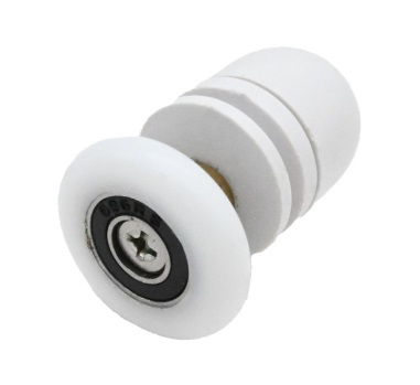 *Ролик для душевой кабины   R105   эксцентр. одинарный. 23мм. лат.шток (1000/8шт)