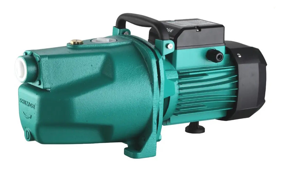 Насос центробежный поверхностный   SHIMGE  JET1100L-1  1100W мах.расх.90л/мин.,мах.нап.48м. с каб.