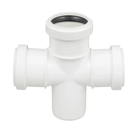 К   Крестовина   БЕЛАЯ    50 * 50 * 50 * 90*   малошумная   (120/1шт)   VALFEX