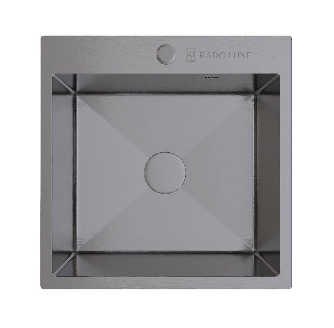 Мойка настол.монтаж   RADO LUXE 5050   САТИН    50 х 50   (3,0)   22см      (1/1шт)