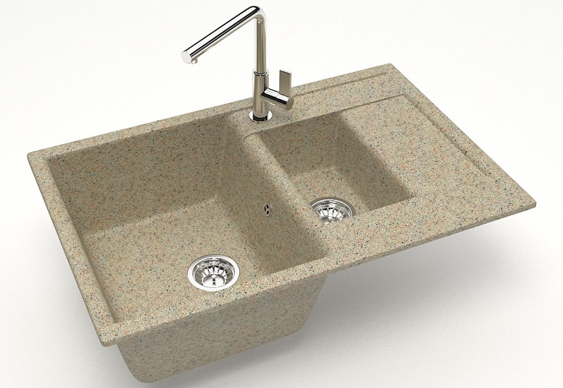 Мойка мат.  J210G34  Блонди ПЕСОЧНЫЙ  755x500x218   GLANZ   (1/1шт)