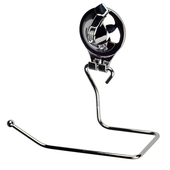 UI-3001  Держатель туал.бумаги скрытая присоска хром   DELPHINIUM   (60/1шт)