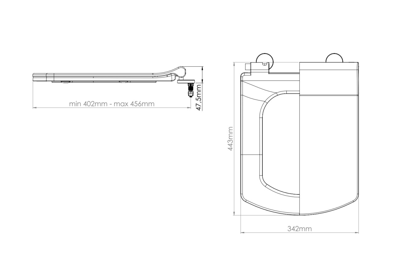 Сиденье для унитаза    ZEGOR KARE   SM207-6 с микролифтом ПП   (10/1)